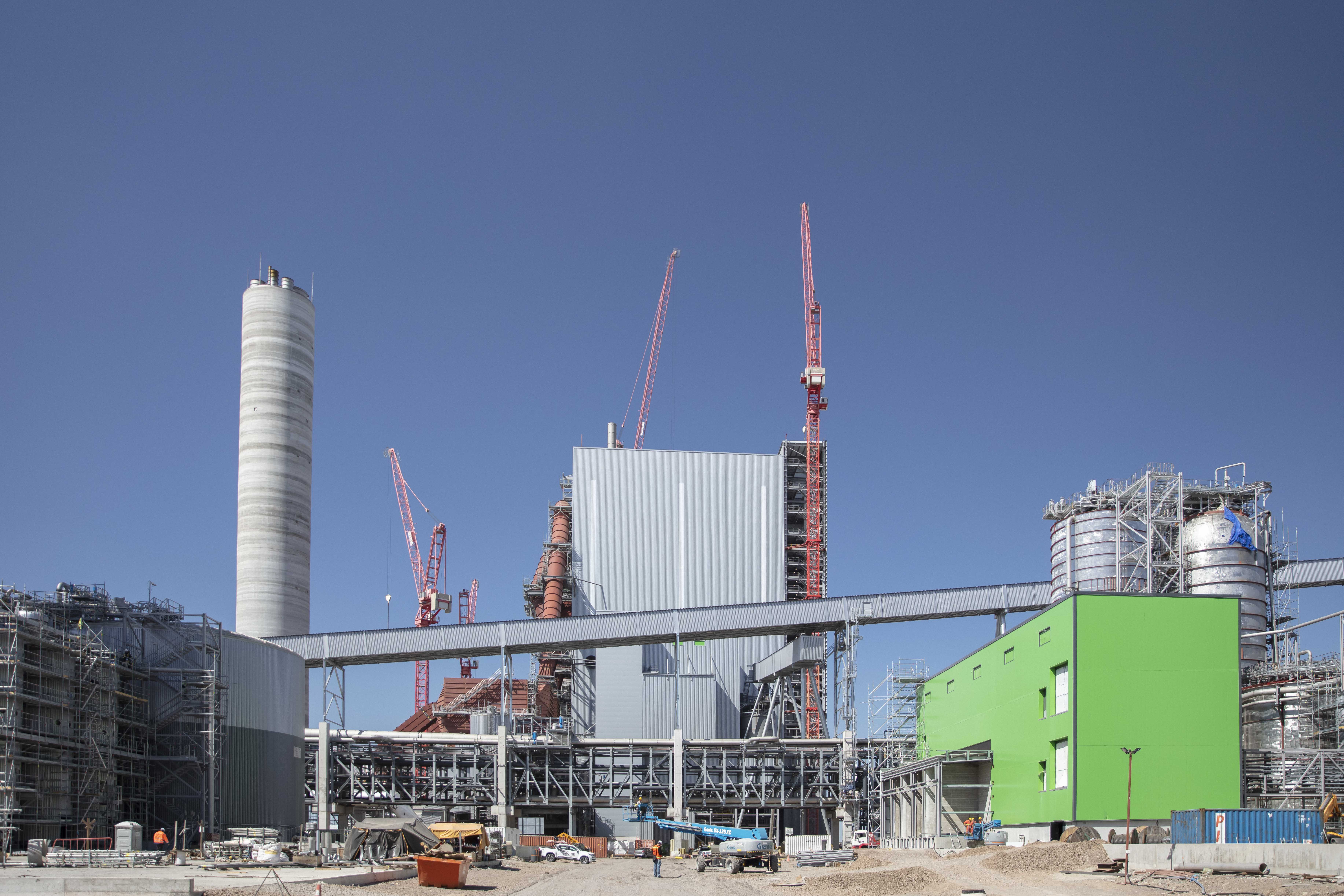 The heart of the UPM Paso de los Toros pulp mill starts beating